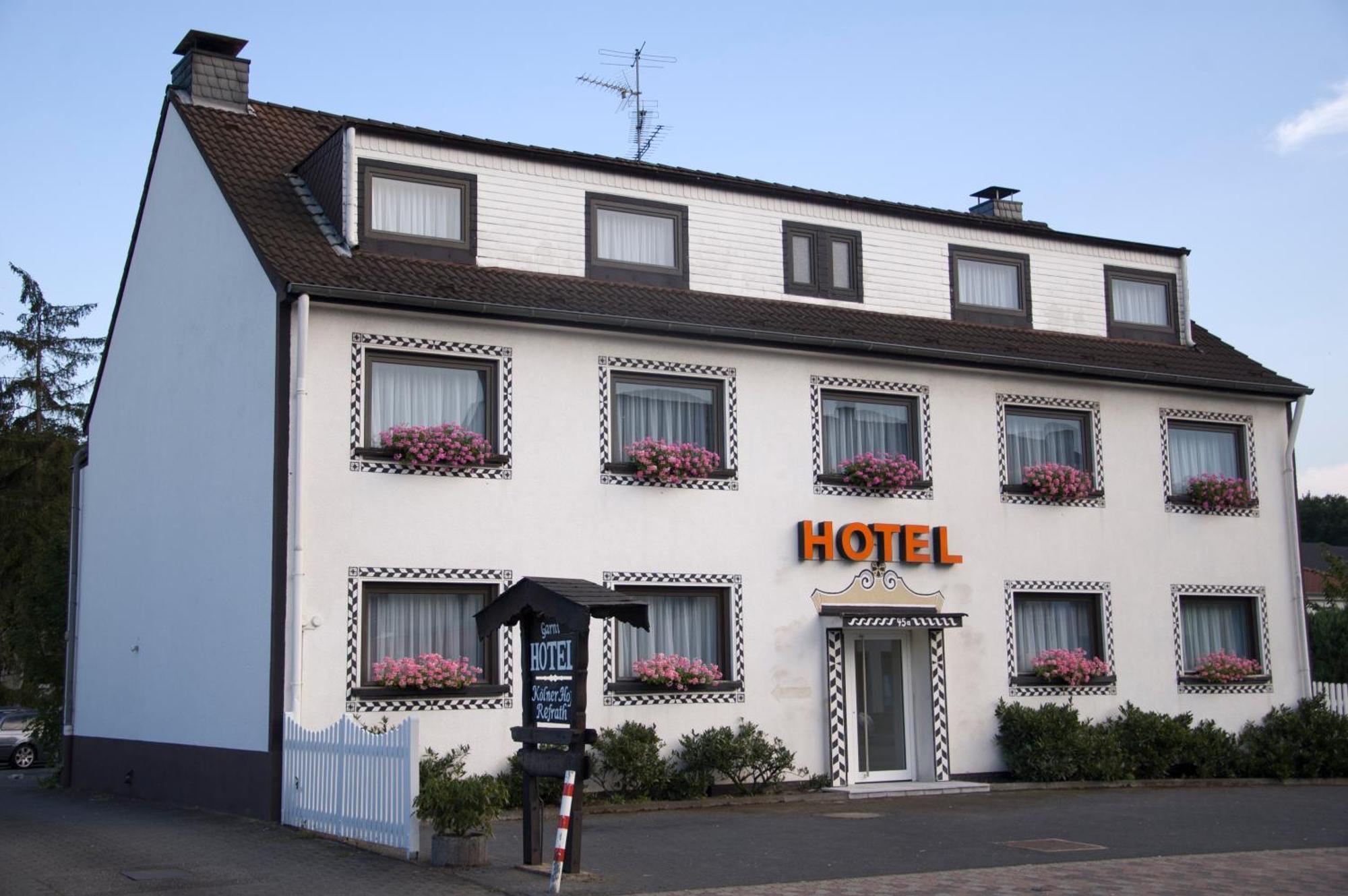 Hotel Koelner Hof Refrath Bergisch Gladbach Eksteriør billede